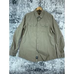 KÜHL Mountain Grown Shifter Shirt Small Tank Outdoor Hiking Button Up‎